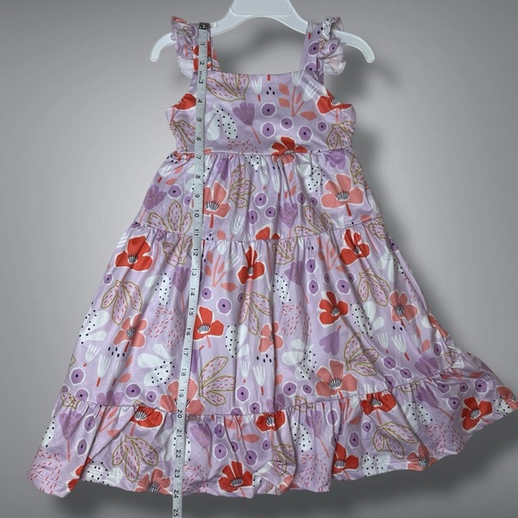 Mila & Rose floral Spring Ruffle Maxi Dress Size 3T - Picture 8 of 10